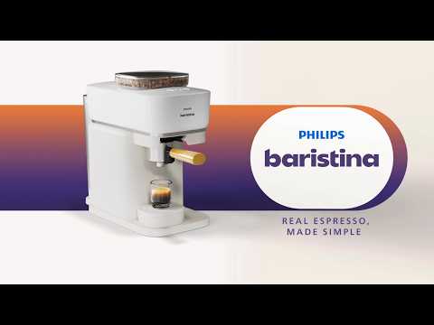Philips Baristina 意式咖啡機 BAR300/00｜雲朵白
